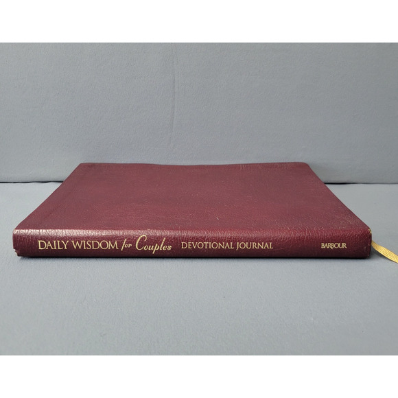 Daily Wisdom for Couples Devotional Journal Toni Sortor Pamela McQuade Book - Picture 2 of 16